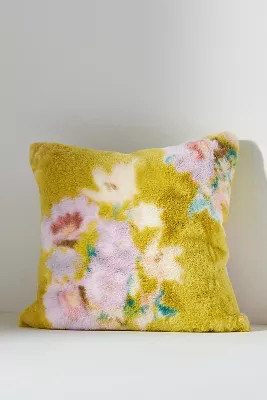 Sophie Faux Fur Pillow | Anthropologie (US)