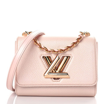 Iridescent Grained Calfskin Summer Splash Twist PM Pink | FASHIONPHILE (US)