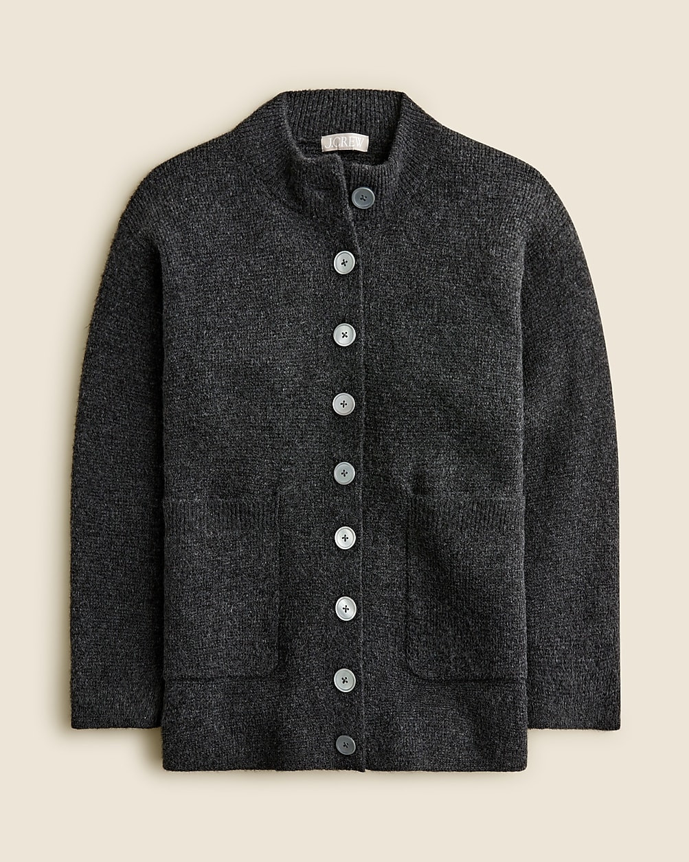 Relaxed milano-stitch cardigan sweater | J. Crew US