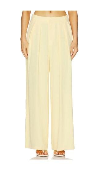 SNDYS Lyns Pant in Yellow. - size S | Revolve Clothing (Global)