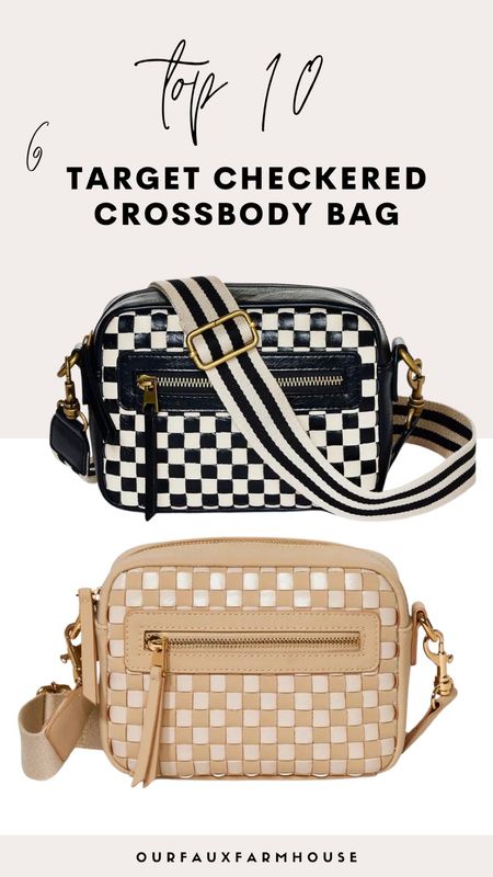 Target crossbody checkered bags 