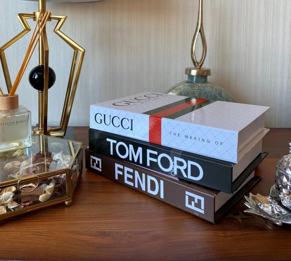 Decorative Luxury Display Book Sets Decor Books | Luxury Book Sets | Table Books | Custom Books |... | Etsy (US)