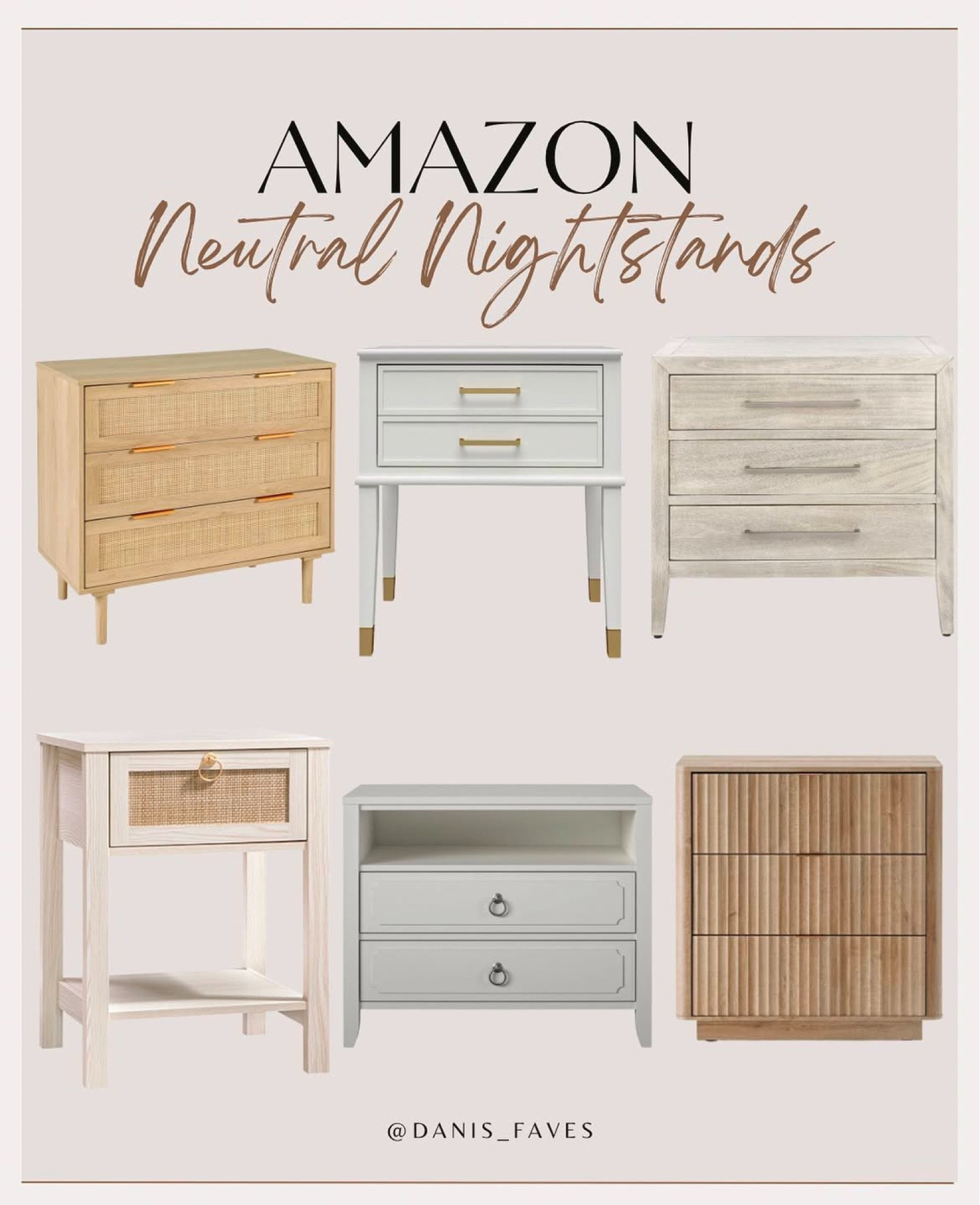 Neutral Nightstands 🤍

#homedecor #bedroomdecor #furniture #nightstand

#LTKSaleAlert #LTKHome #LTKU