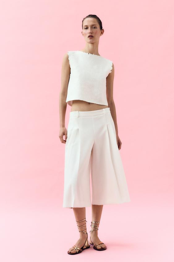 METALLIC EFFECT SANDALS | Zara US