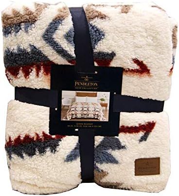 Pendleton Home Collection Twin Blanket - White Sand (Queen) | Amazon (US)