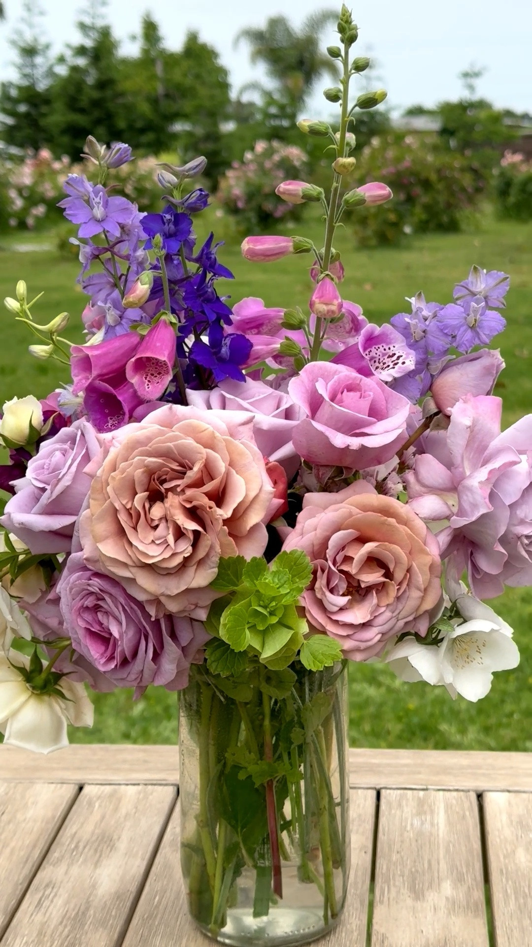 Mother’s Day bouquet idea with fresh garden roses and filler flowers! I shared a few beautiful lavender, plum, pink, and purple roses, the soil we use at our flower farm and the drip system we use!! 🤍

#LTKMothersDay #LTKHome #LTKSeasonal