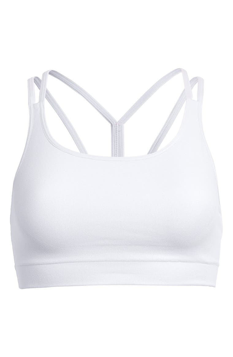 Seamless Strappy Sports Bra | Nordstrom