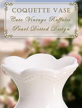 Coquette Room Decor - Bow Decor Bedroom - Bow Room Decor - Cute Flower Vase - Pink Bow Room Decor... | Amazon (US)