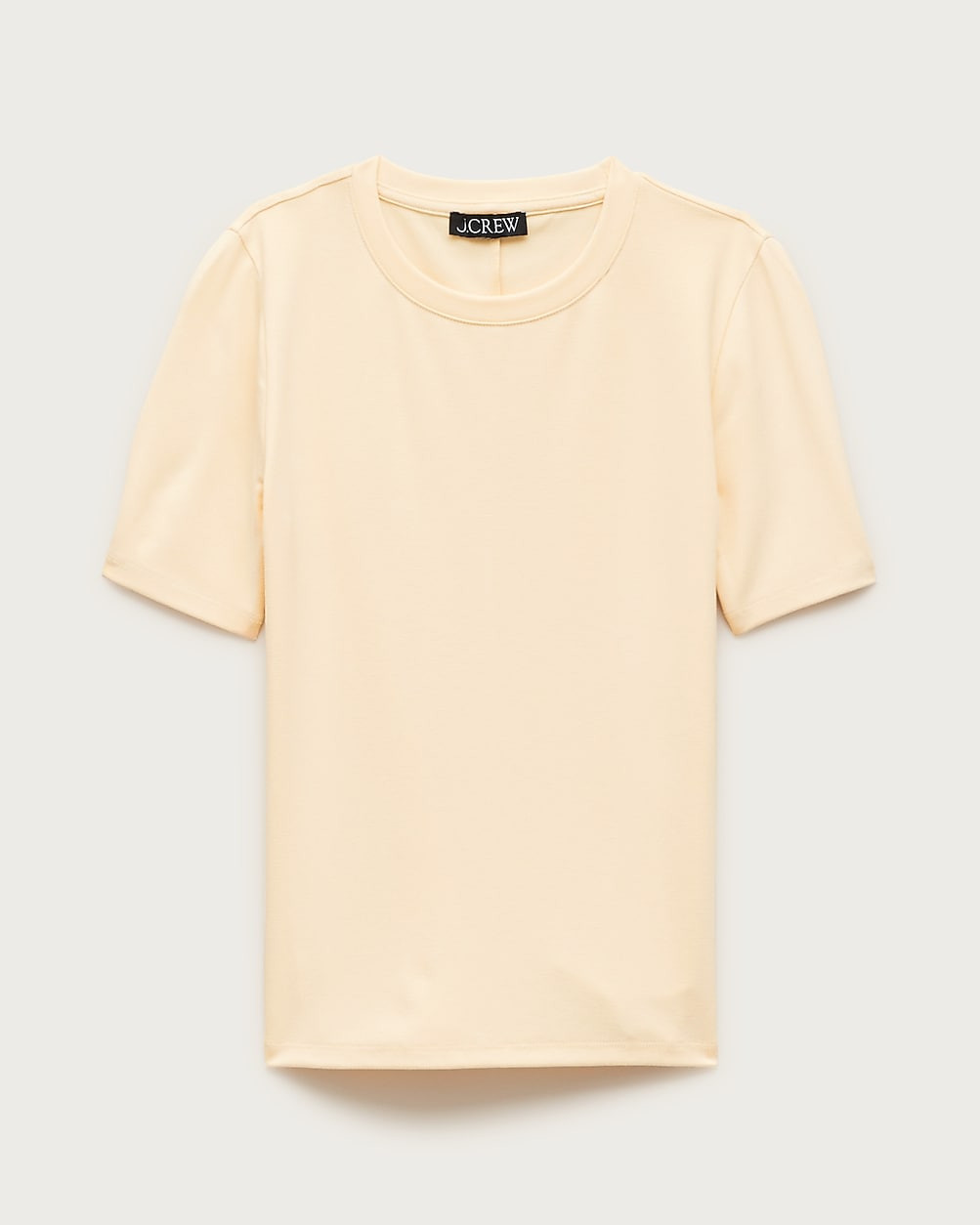 Refined rib elbow-sleeve T-shirt | J. Crew US