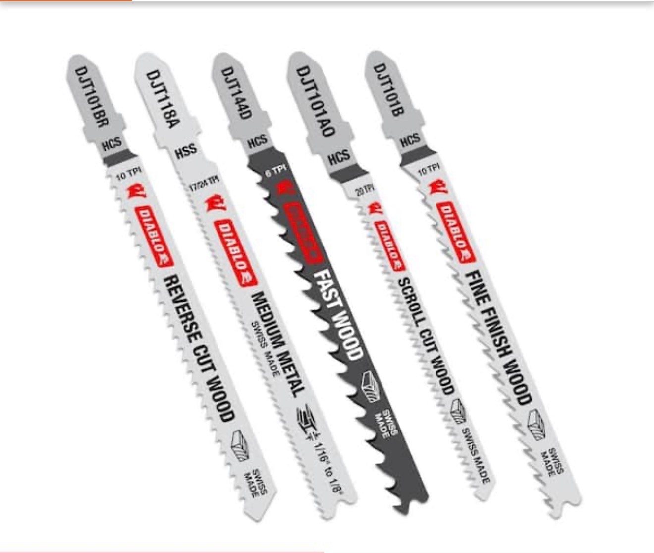 Fresh jigsaw blades for smoother D.I.trY project cuts. Yes, please!