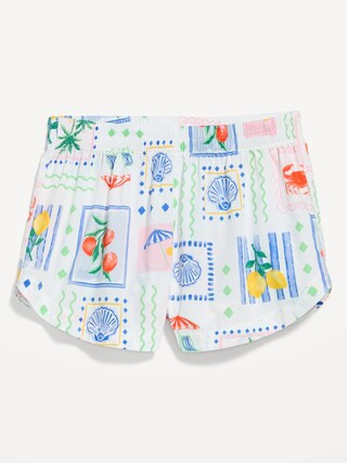 Classic Poplin Boxer Pajama Shorts | Old Navy (US)