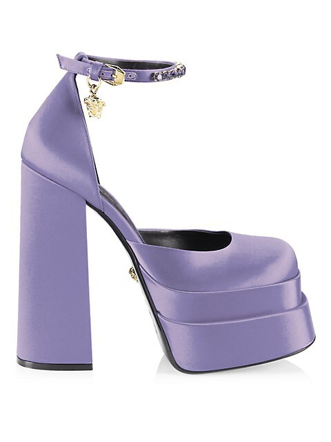 Satin Platform Pumps | Saks Fifth Avenue