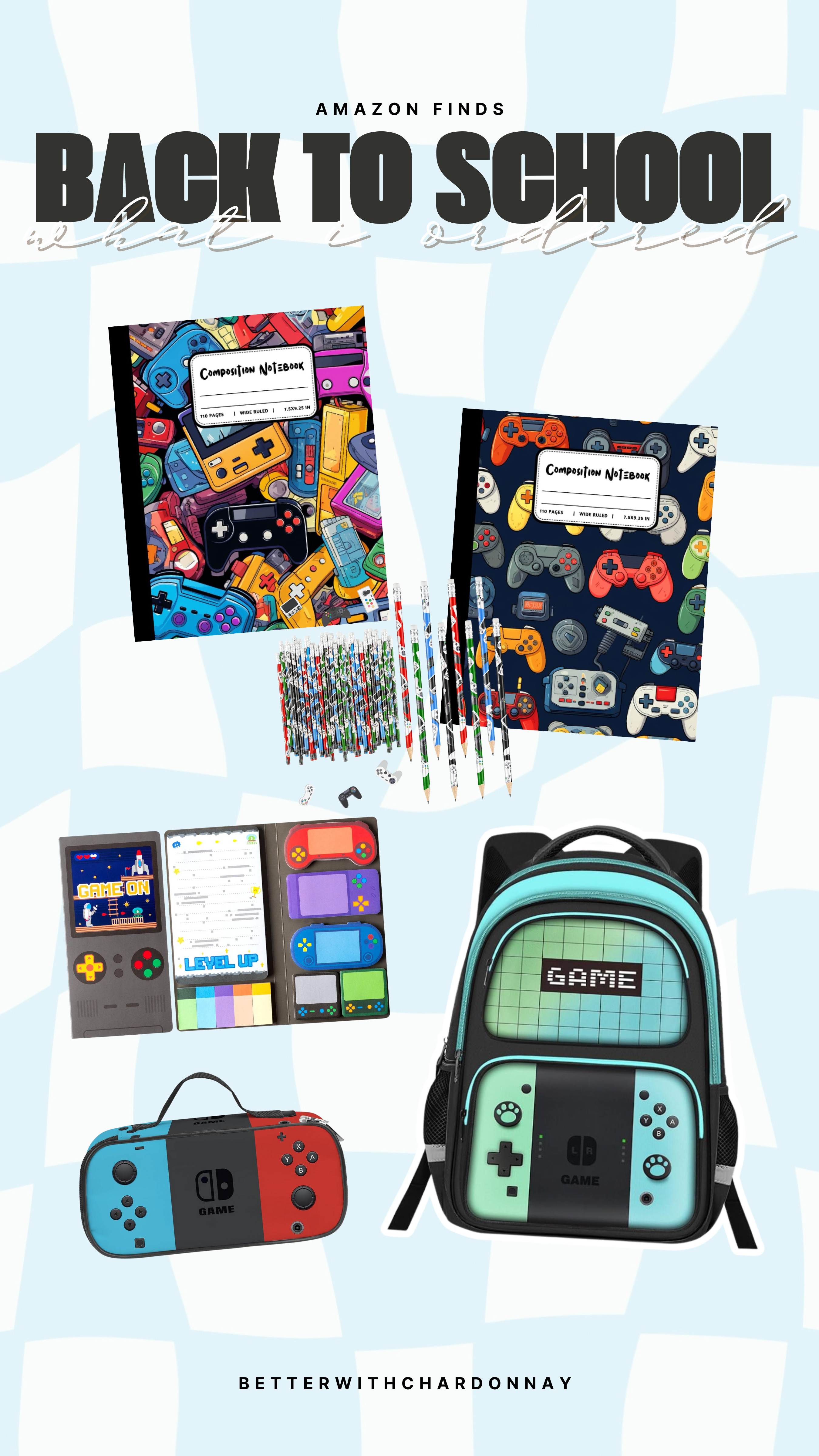 Amazon back to school kids finds!

amazon finds, amazon back to school, boys notebooks, video game back to school finds, backpack 

 #LTKSeasonal #LTKFindsUnder100 #LTKKids