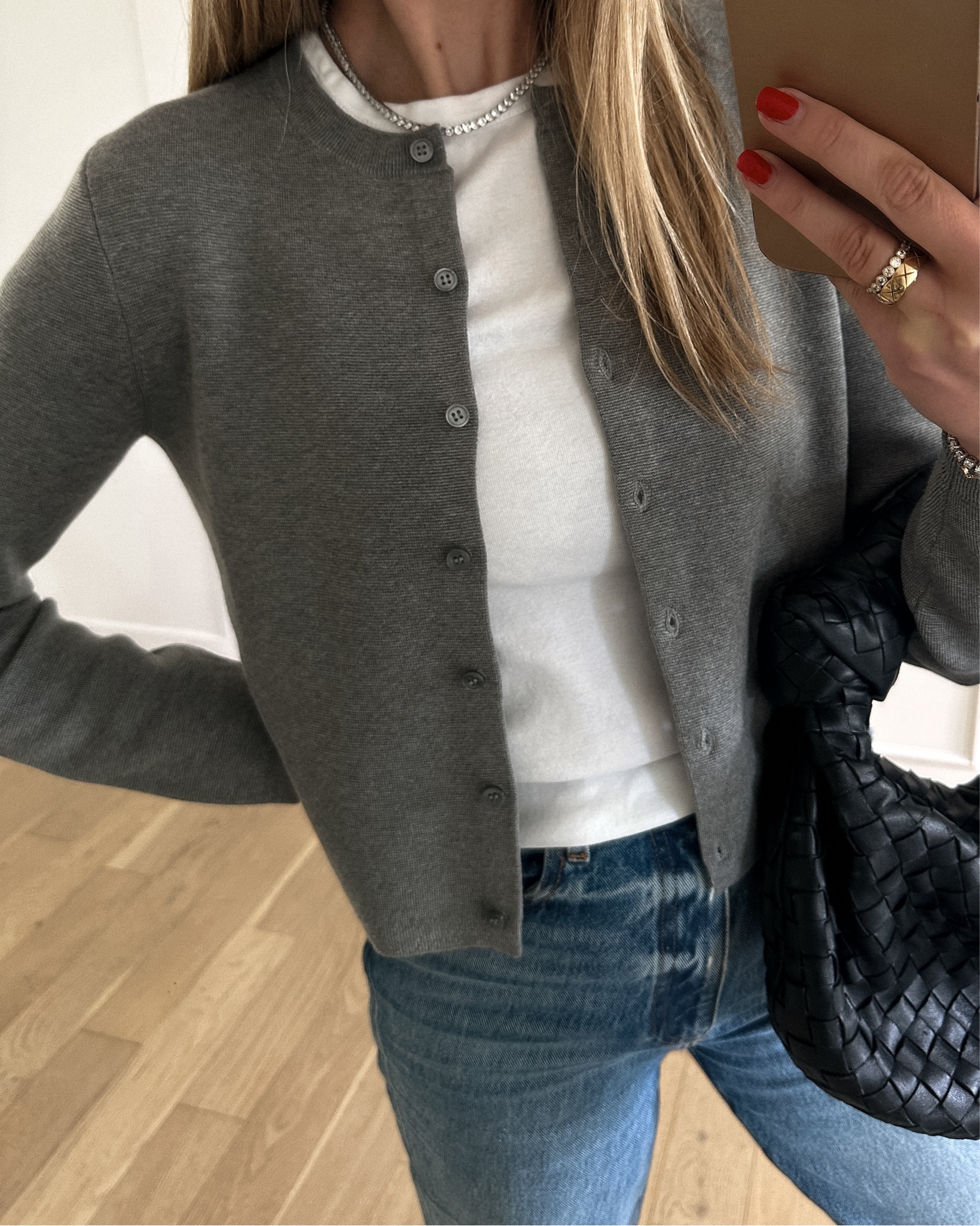 Grey cardigan (small) from spring capsule #soringoutfits #fashionjackson 

#LTKsalealert #LTKfindsunder100 #LTKover40