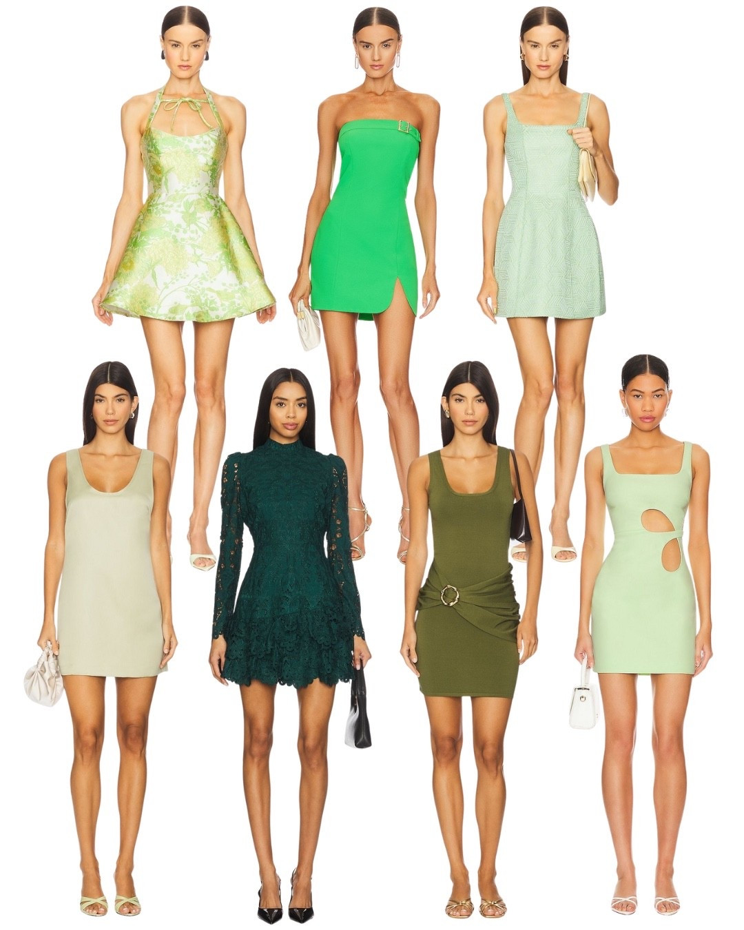 green mini dresses

perfect for homecoming, semi formal, or a cocktail party!

#LTKValentine #LTKootd #LTKSaleAlert