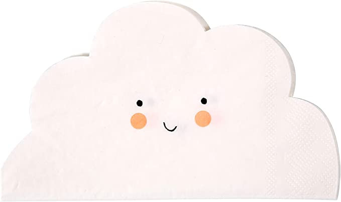 Cloud Shaped Beverage Napkins | Get Gatherings