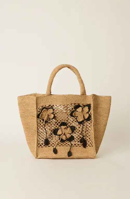 BTB Los Angeles Blaine Tote in Natural/black at Nordstrom | Nordstrom