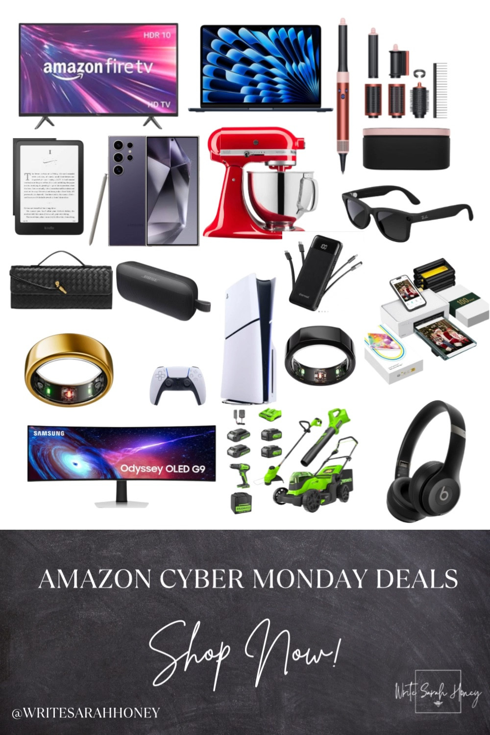 🤩Don’t miss out on Amazon’s Cyber Monday deals! Shop now for unbeatable savings on the best tech, gadgets, and more. Hurry—these deals won’t last long!🎄 FOLLOW WRITE SARAH HONEY! 

#CyberMonday #AmazonDeals #CyberMondaySale #ShopAndSave #HolidayShopping #DealsOnDeals #TechDeals #GadgetLovers #AmazonFinds #BlackFridayContinues #CyberMonday2025 #ShopNow #SavingsGalore#LTKCyberWeek #LTKWatchNow

#LTKGiftGuide #LTKHoliday #LTKCyberWeek