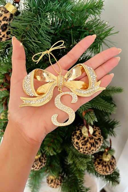 Initial ornament 
Personalized gift
Custom gift 


#LTKGiftGuide #LTKsalealert #LTKCyberWeek
