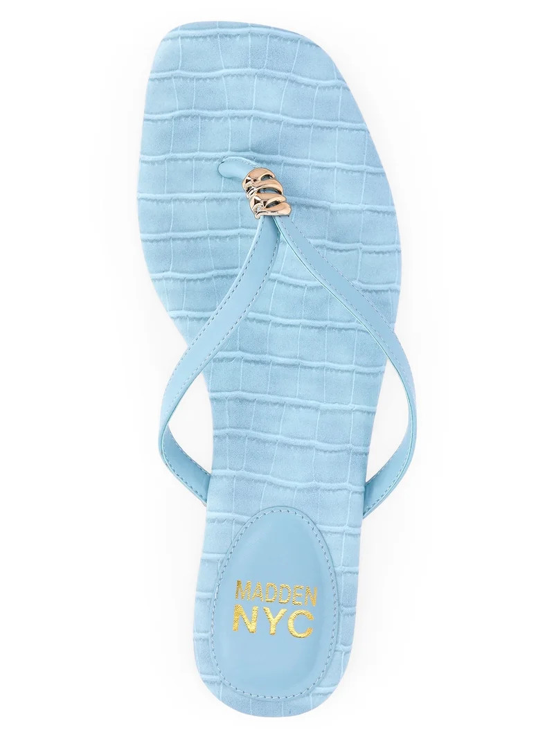 Madden NYC Women's Square Flip Flops | Walmart (US)