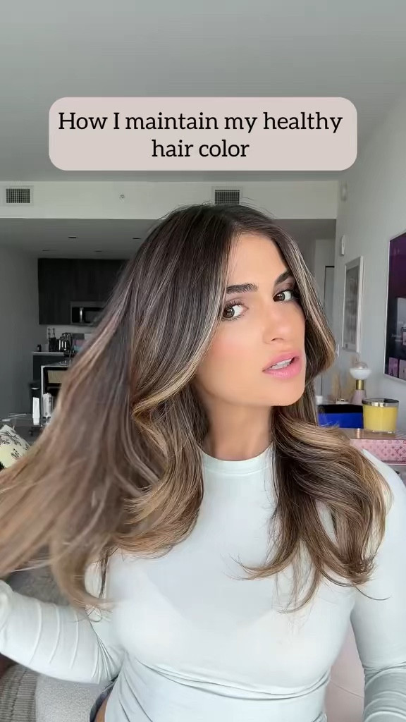 How I maintain my healthy hair color 