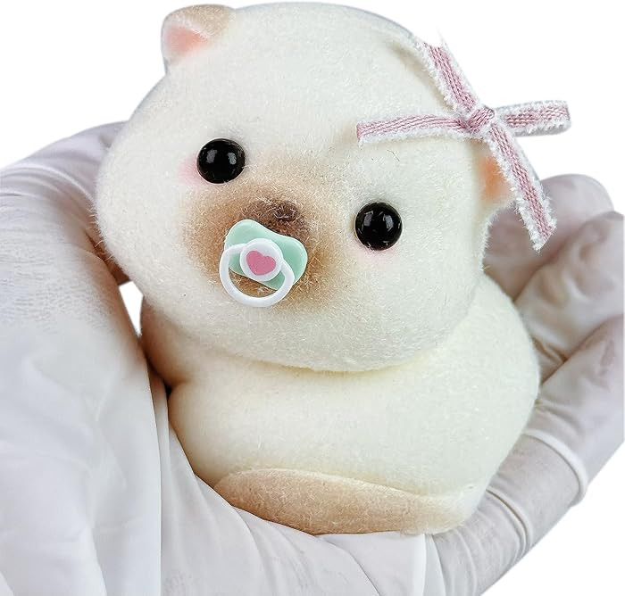 Handmade Taba Squishy Cat Baby Toy - Realistic Silicone Fidget Toy, Ultra-Soft Mochi Sensory Stre... | Amazon (US)