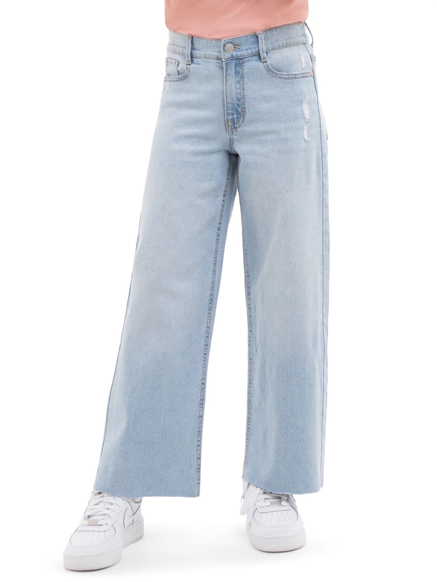 Jordache Girls Wide Leg Jeans, Sizes 5-18 - Walmart.com | Walmart (US)