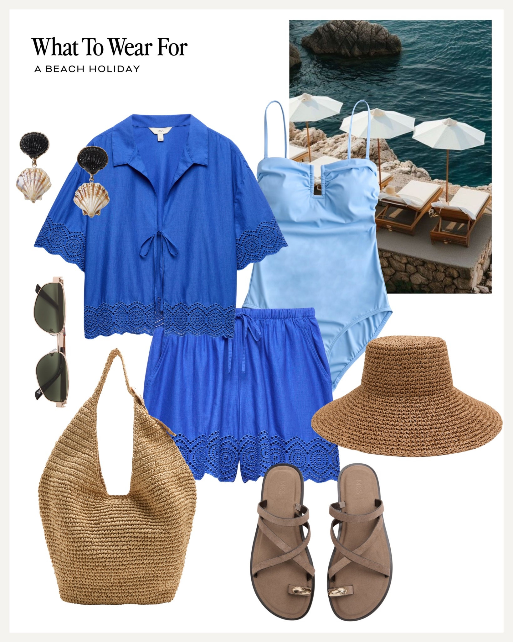 A beach holiday ☀️ 🏝️ 

#LTKuk #LTKswimwear