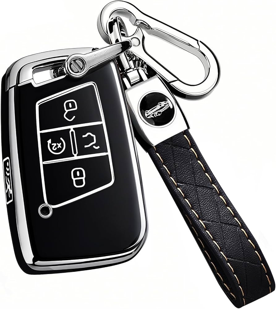 Montague Key Fob Cover for Volkswagen with Keychain, Premium TPU Key Case Compatible with VW Tigu... | Amazon (US)