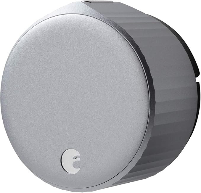 August Wi-Fi, (4th Generation) Smart Lock – Fits Your Existing Deadbolt in Minutes, Silver | Amazon (US)