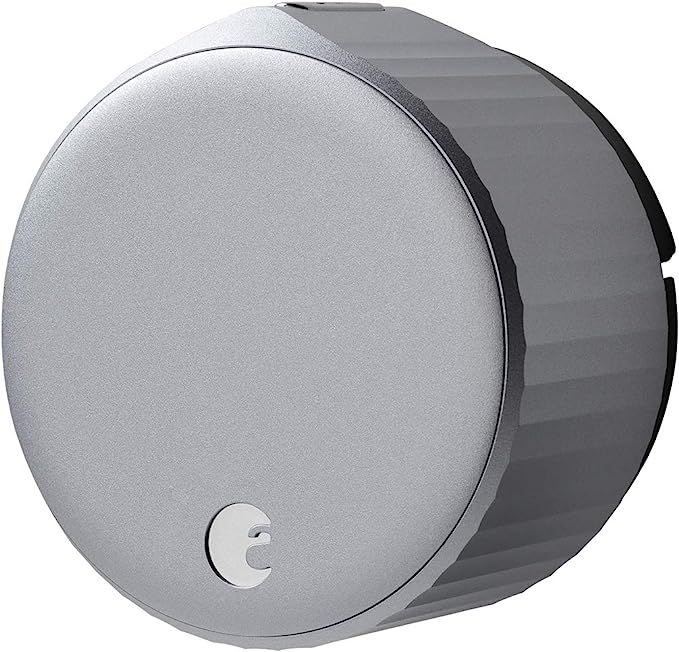 August Wi-Fi, (4th Generation) Smart Lock – Fits Your Existing Deadbolt in Minutes, Silver | Amazon (US)