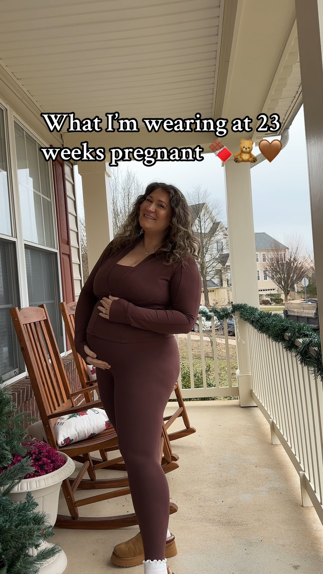 Amazon set that works pre-pregnancy and 23 weeks pregnant 

#LTKmomlife #LTKBump #LTKActive