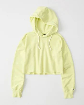 Cropped Hoodie | Abercrombie & Fitch US & UK