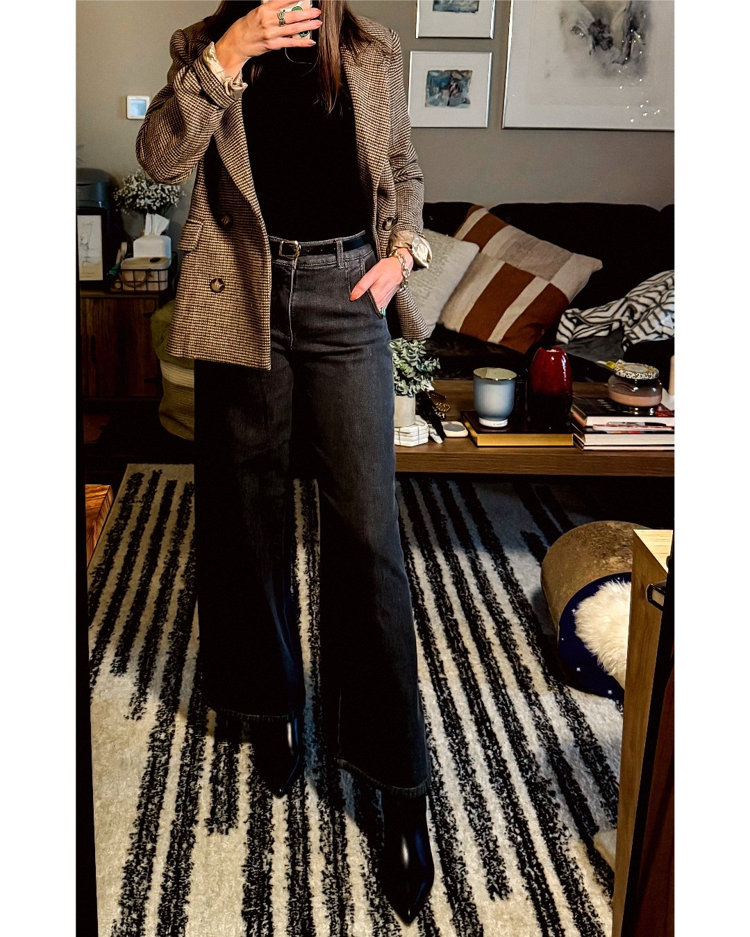 A polished yet effortless take on business casual—perfect for work days, meetings, or elevated everyday wear. 

This look pairs a structured blazer with wide-leg denim and sleek pointed-toe boots for a modern, put-together feel. 

Shop the outfit details here! 

#businesscasual #fallfashion #workwearstyle #classicstyle

#LTKFindsUnder100 #LTKWorkwear #LTKFindsUnder50