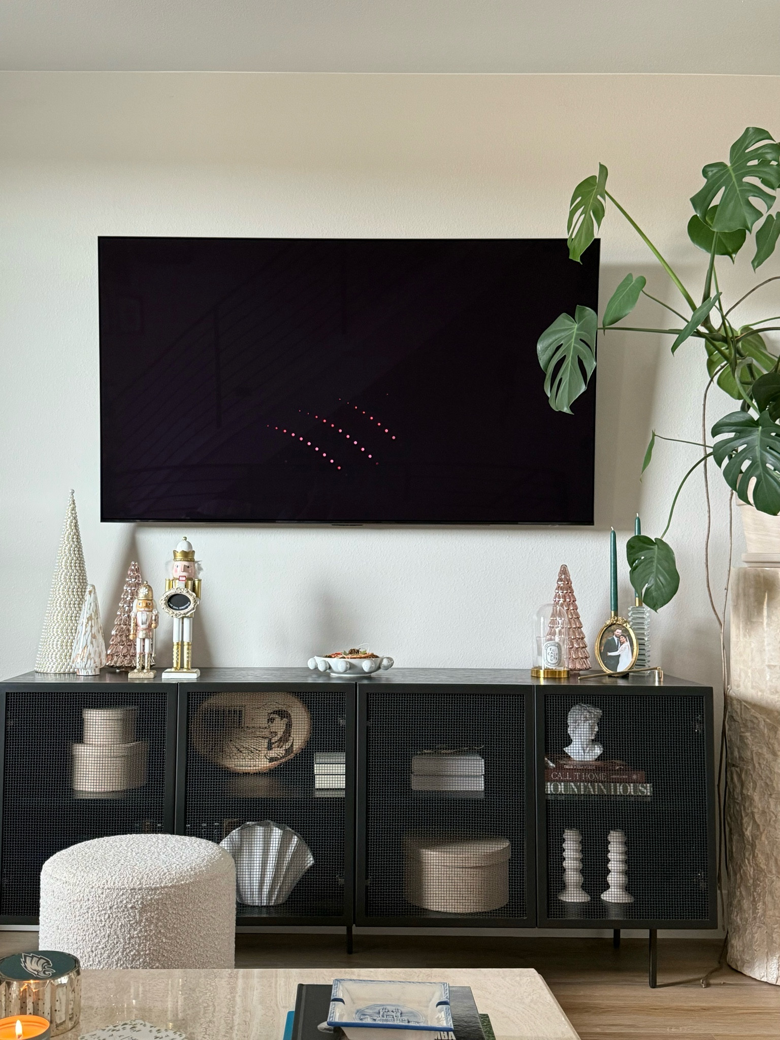 Black credenza 
Living room decor 

#LTKHome