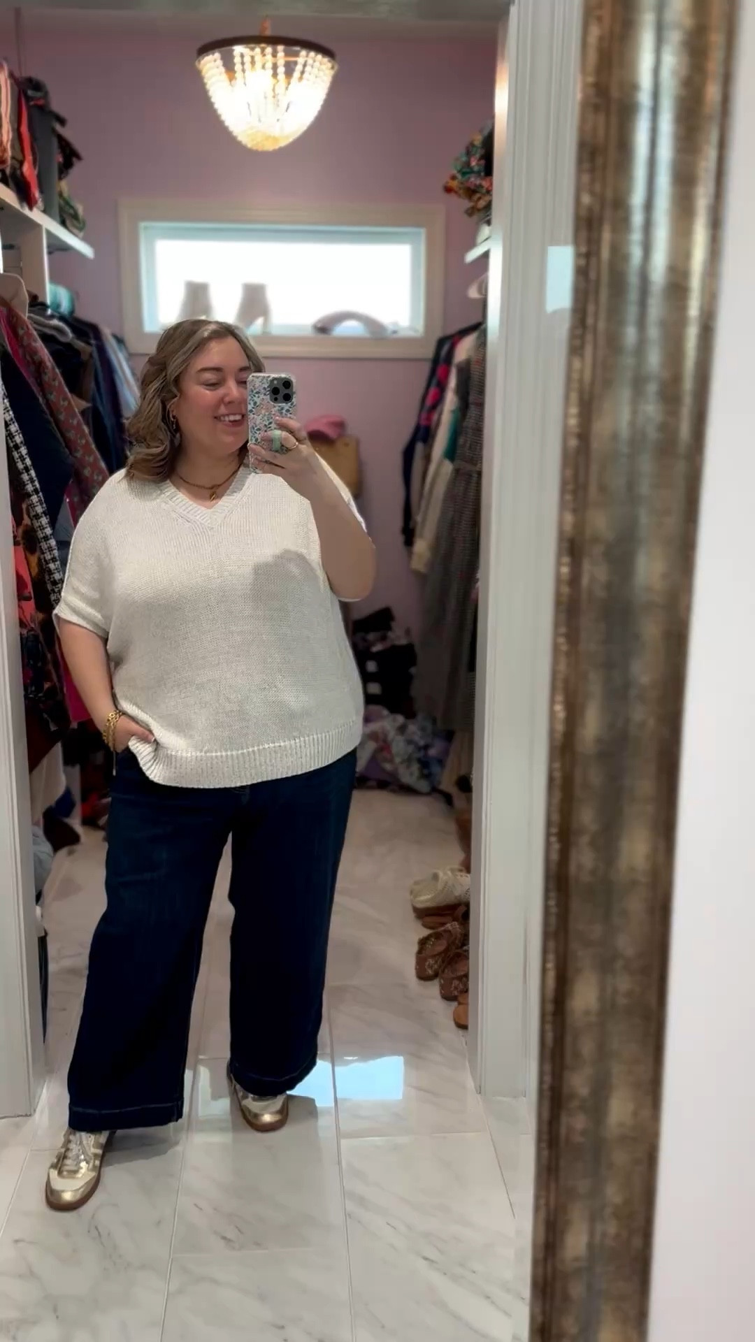 Happy happy Wednesday 🫶🏼 this look if from my boutique but I’m linking up what I can for you to shop, including my top selling item - these slip on sneakers. So perfect for spring and summer! 

#LTKPlusSize #LTKootd