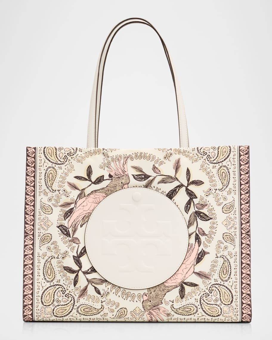 Tory Burch Ella Small Printed Tote Bag | Neiman Marcus