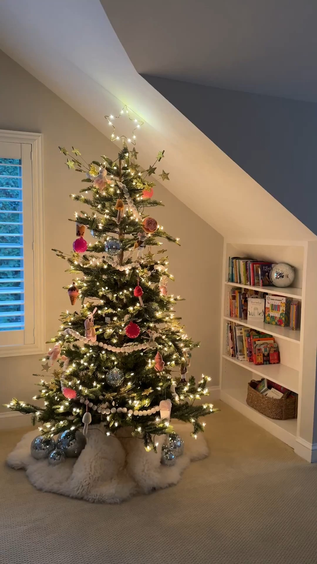 Jovi’s playroom tree from last year!Whimsical Christmas 🩰 

#LTKSeasonal #LTKHoliday #LTKHome