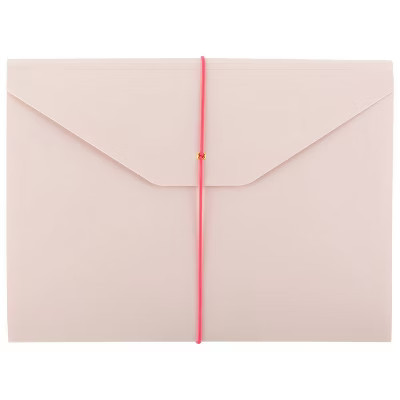 Sugar Paper Essentials Expanding File Pocket Pink | Target