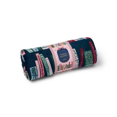 Rifle Paper Co. Ladies Night Book Club Fleece Blanket | Target