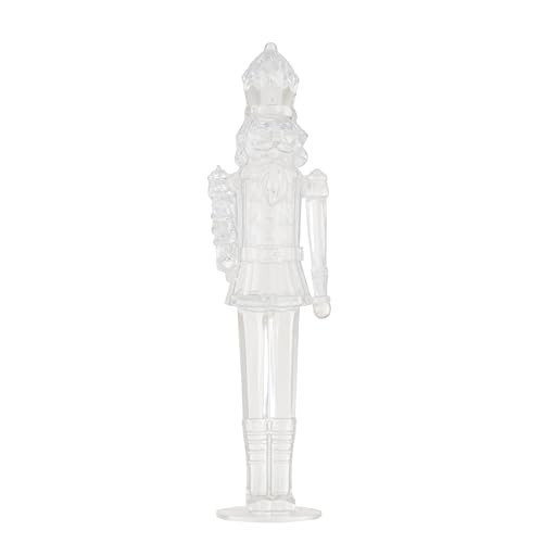 Creative Co-Op Acrylic Nutcracker Decor, Clear | Amazon (US)