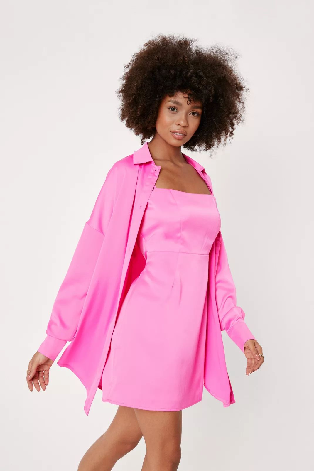 Satin Shirt | Nasty Gal (US)