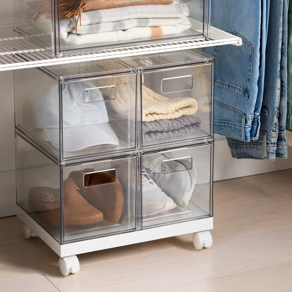 Everything Organizer All-Purpose Base with Wheels | The Container Store