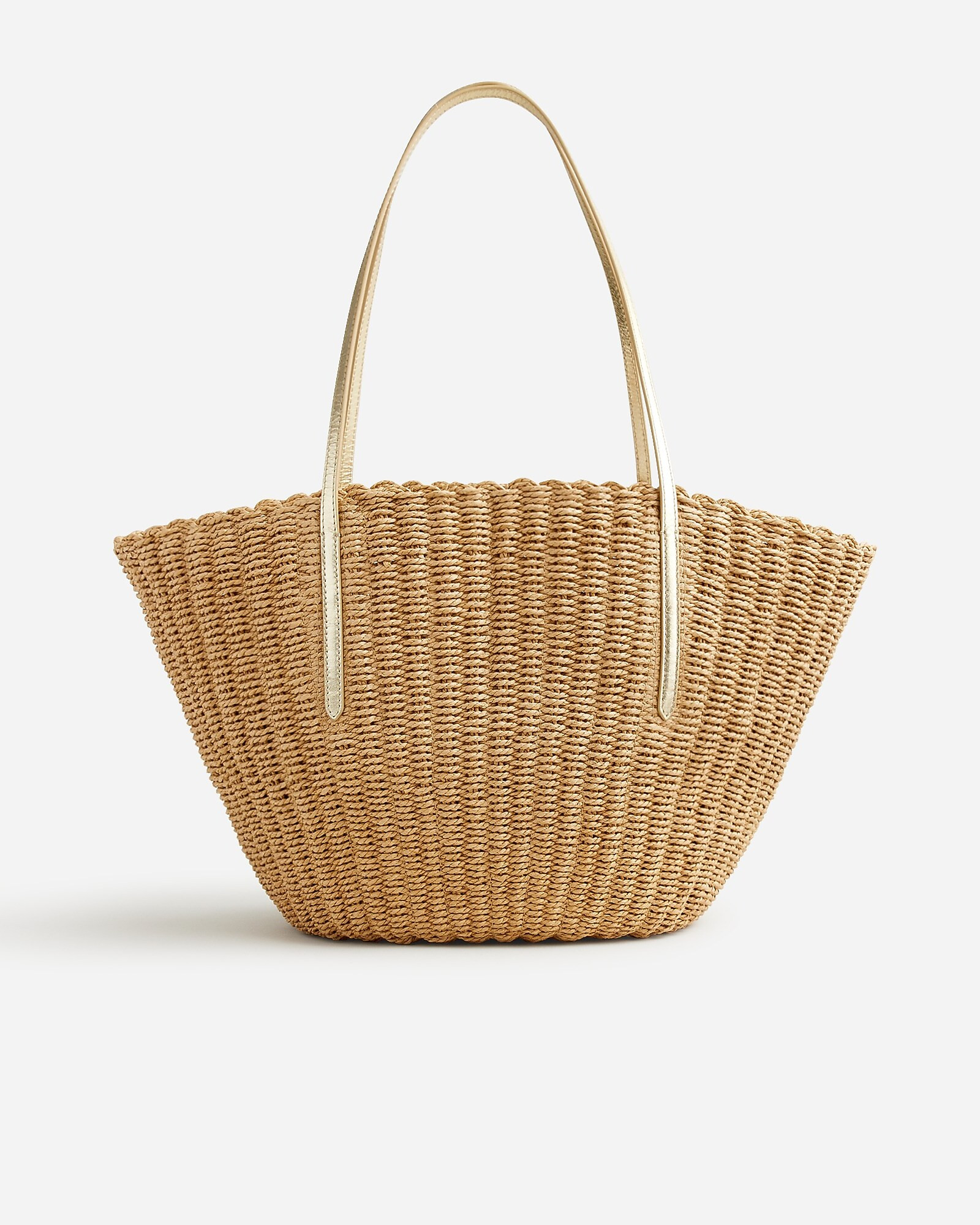 Como woven straw tote | J. Crew US