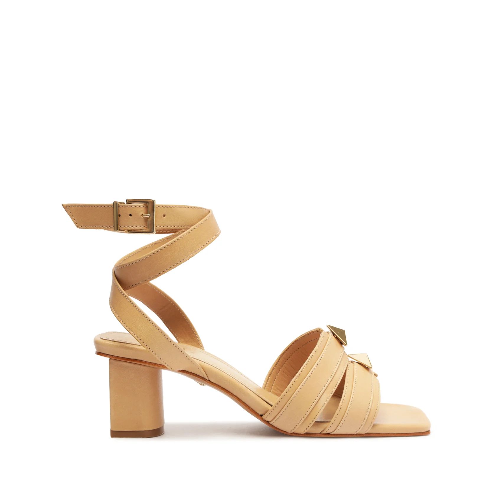 Kyrie Mid Leather Sandal | Schutz Shoes (US)