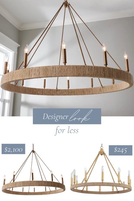 Designer look for less, lighting, brass light, chandelier, dining room light fixture, designer lighting, home decor 

#LTKhome