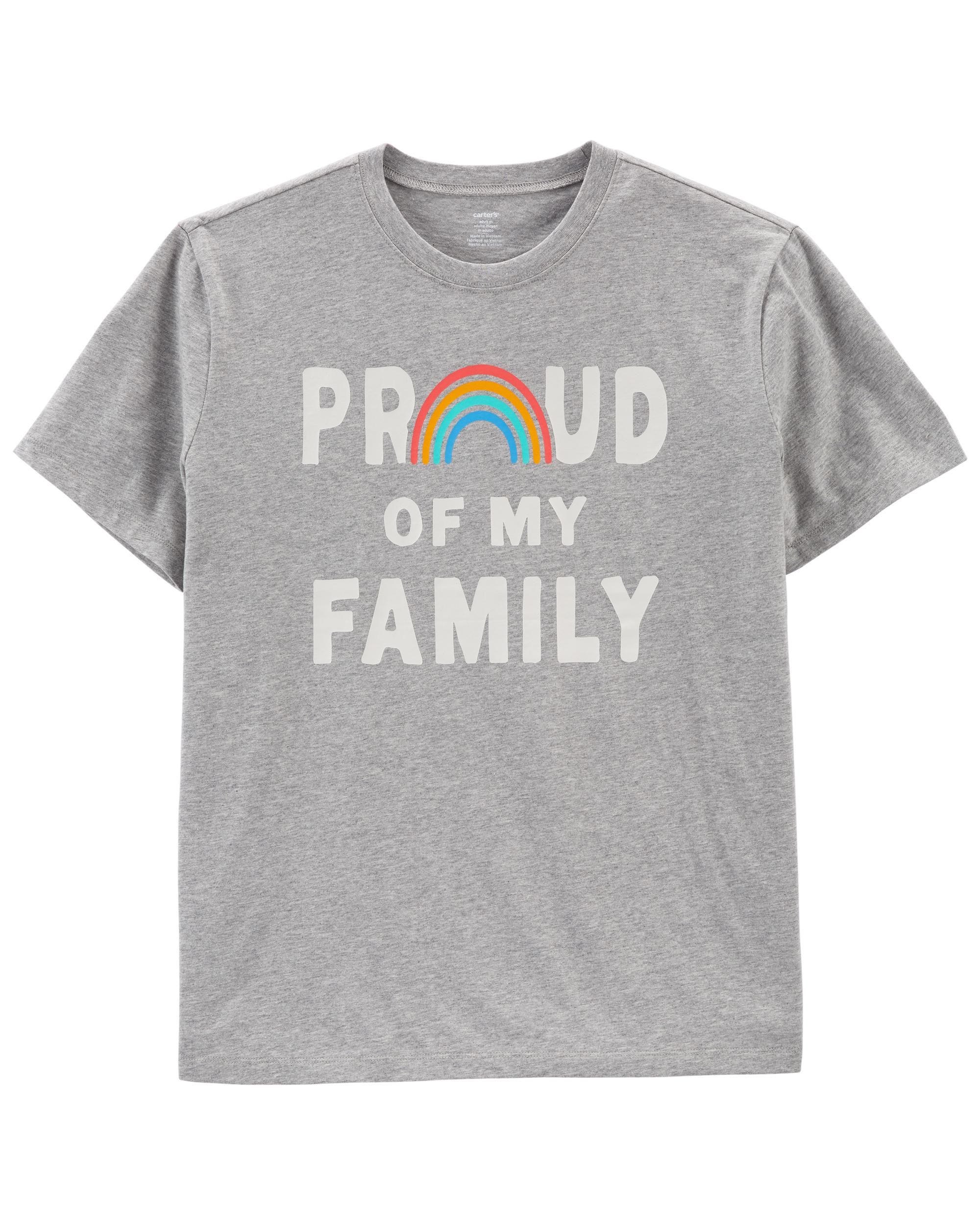 Adult Unisex Family Pride Jersey Tee | Carter's