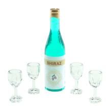 Miniatures Wine Bottle & Glasses by ArtMinds™ | Michaels Stores