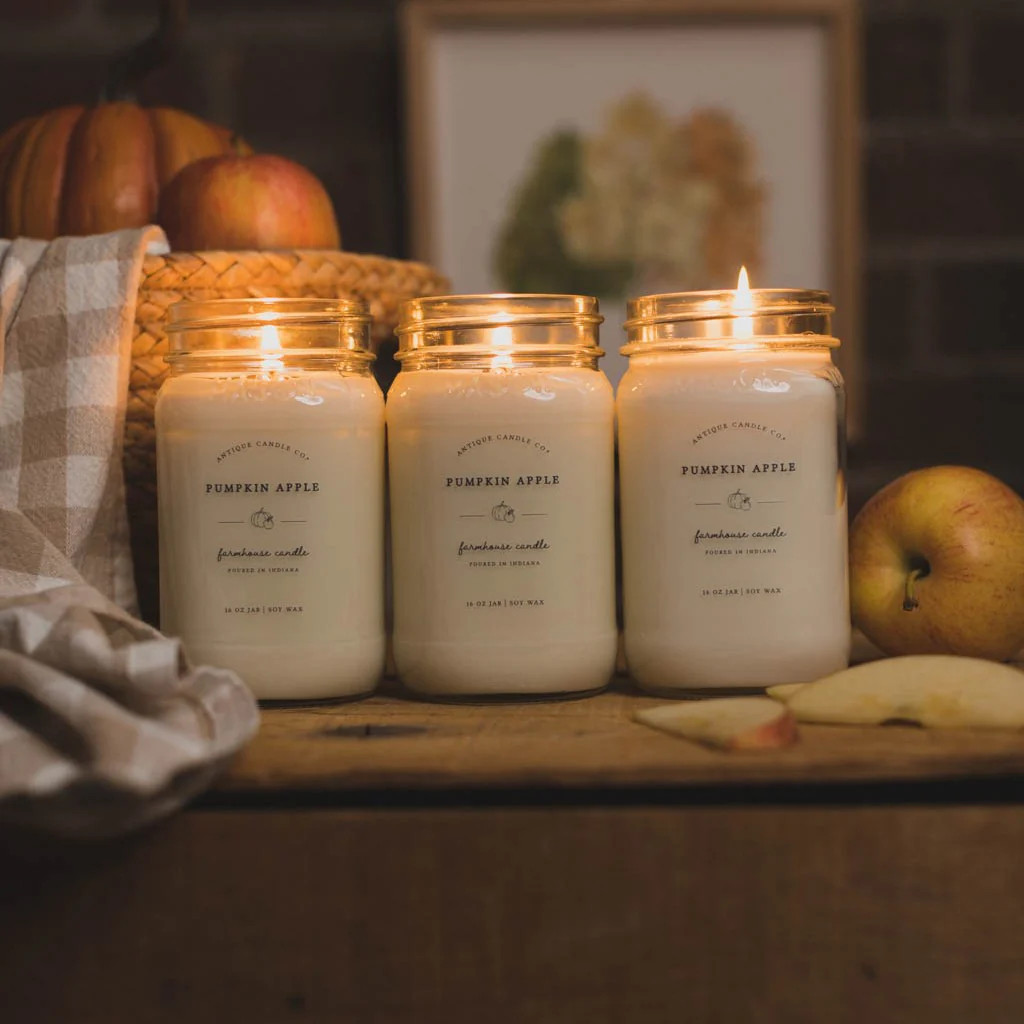 Pumpkin Apple Bundle of Three | Antique Candle Co.