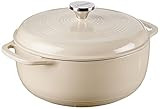 Lodge Enameled Dutch Oven, 6 Qt, Sandalwood | Amazon (US)